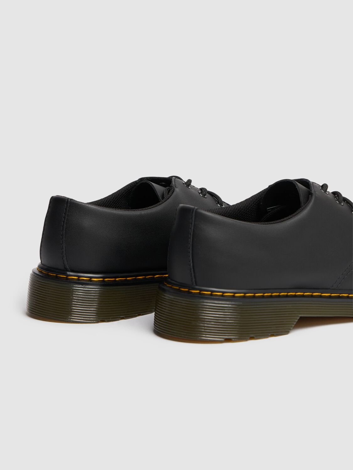 Shop Dr. Martens' 1461 Softy T Leather Lace-up Shoes In Black