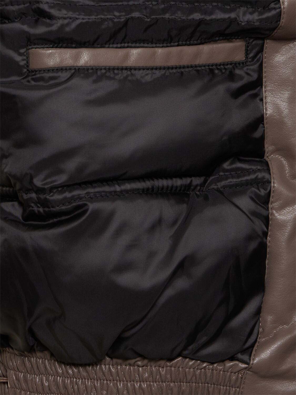 Shop Stand Studio Fran Padded Jacket In Brown