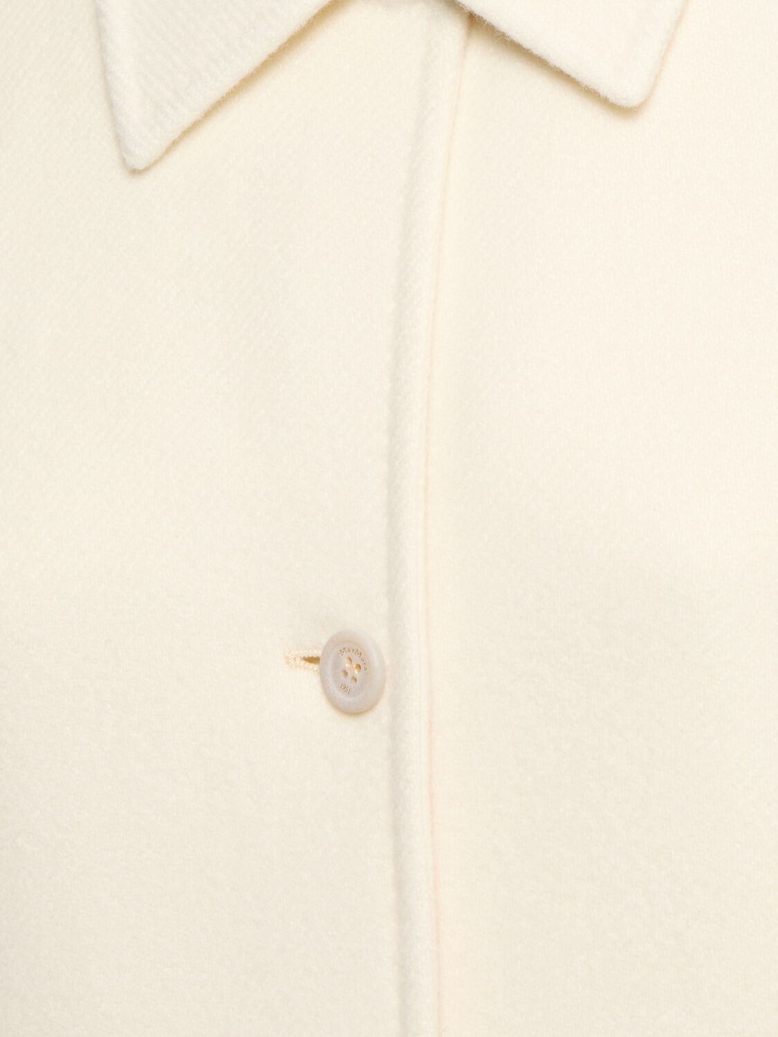 Shop Max Mara Eligio Shetland Shirt Jacket In White