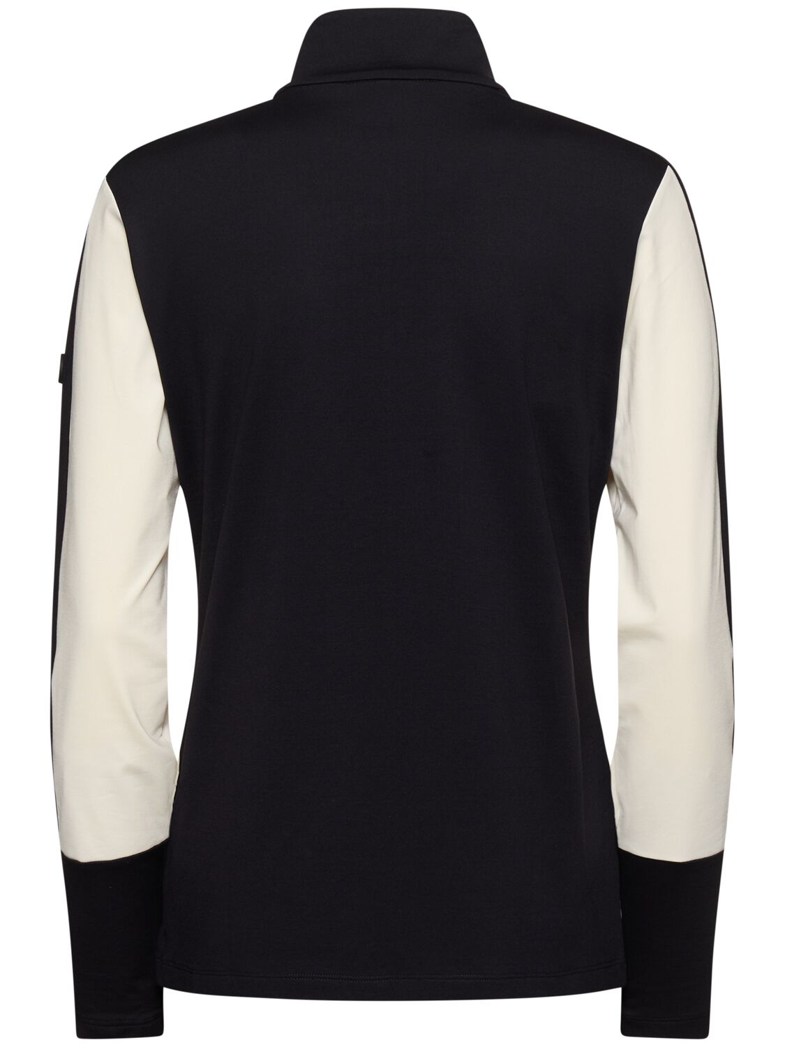 Shop Bogner Elissa Technical Turtleneck Top In Eggshell