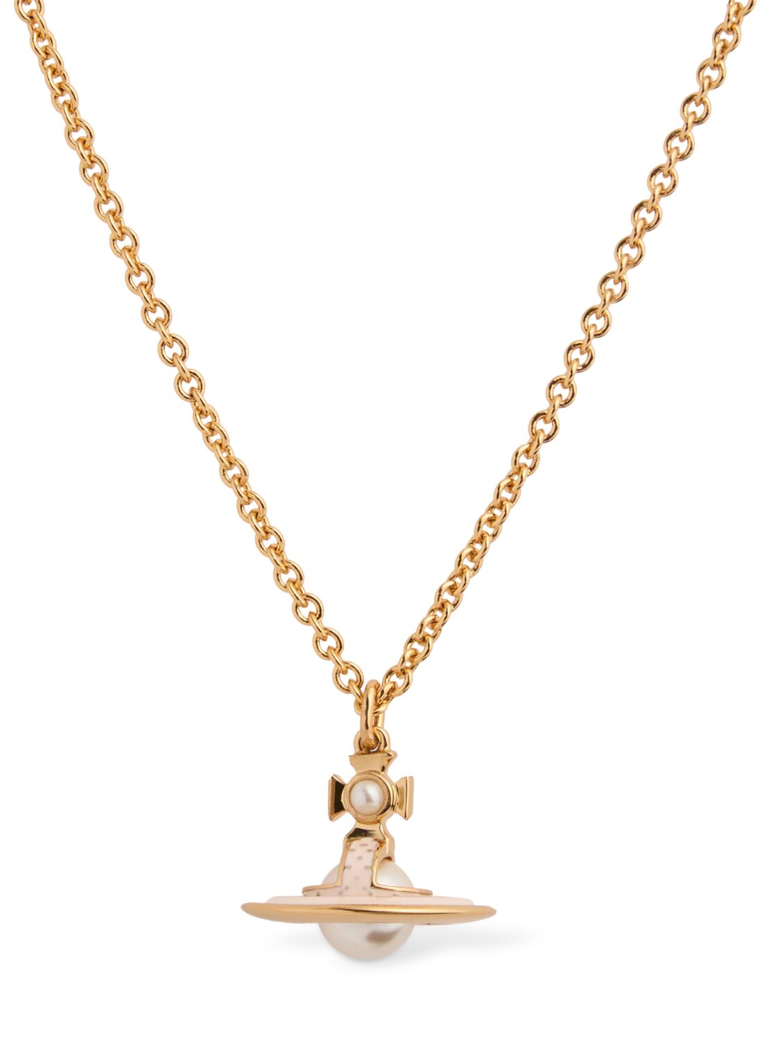 Vivienne Westwood Simonetta Pendant Necklace In Gold