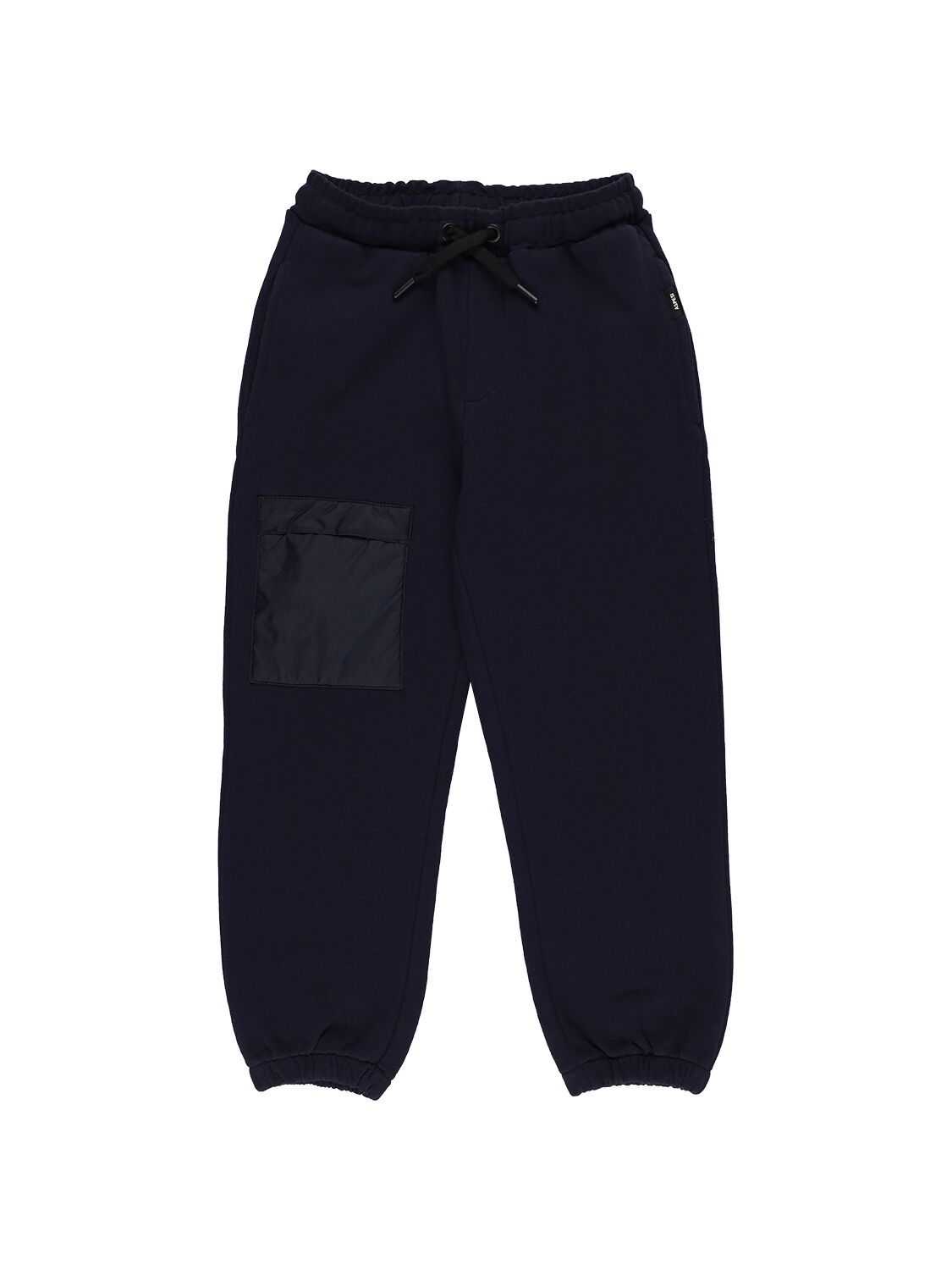 Aspesi Cotton Sweatpants W/ Nylon Insert In Blue