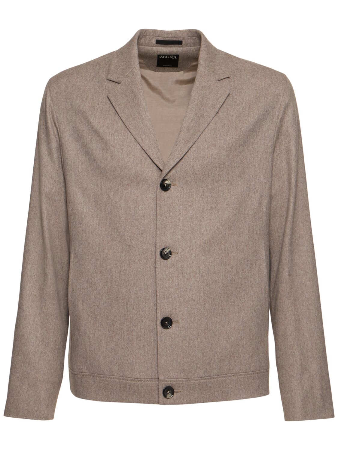 Image of Wool & Cashmere Deconstructed Blazer