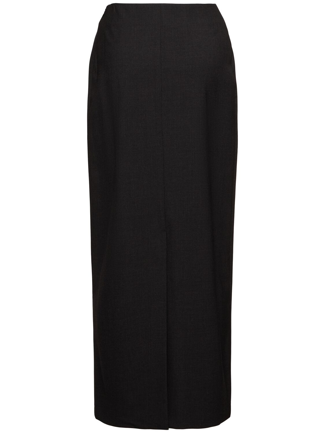 LOULOU STUDIO SAMOS WOOL BLEND KNIT LONG SKIRT 