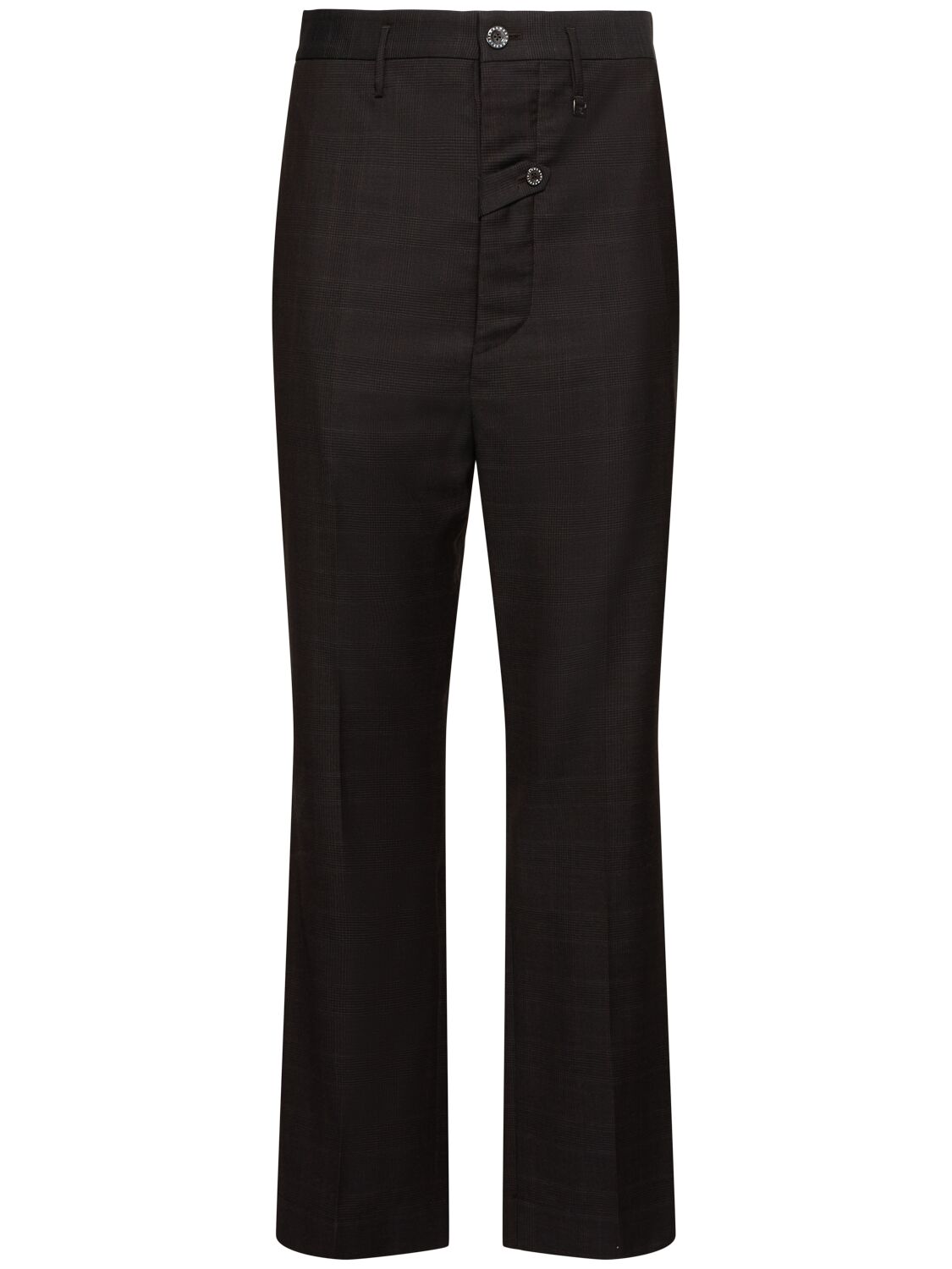 Vivienne Westwood Pull Down Pants In Aw24-brown