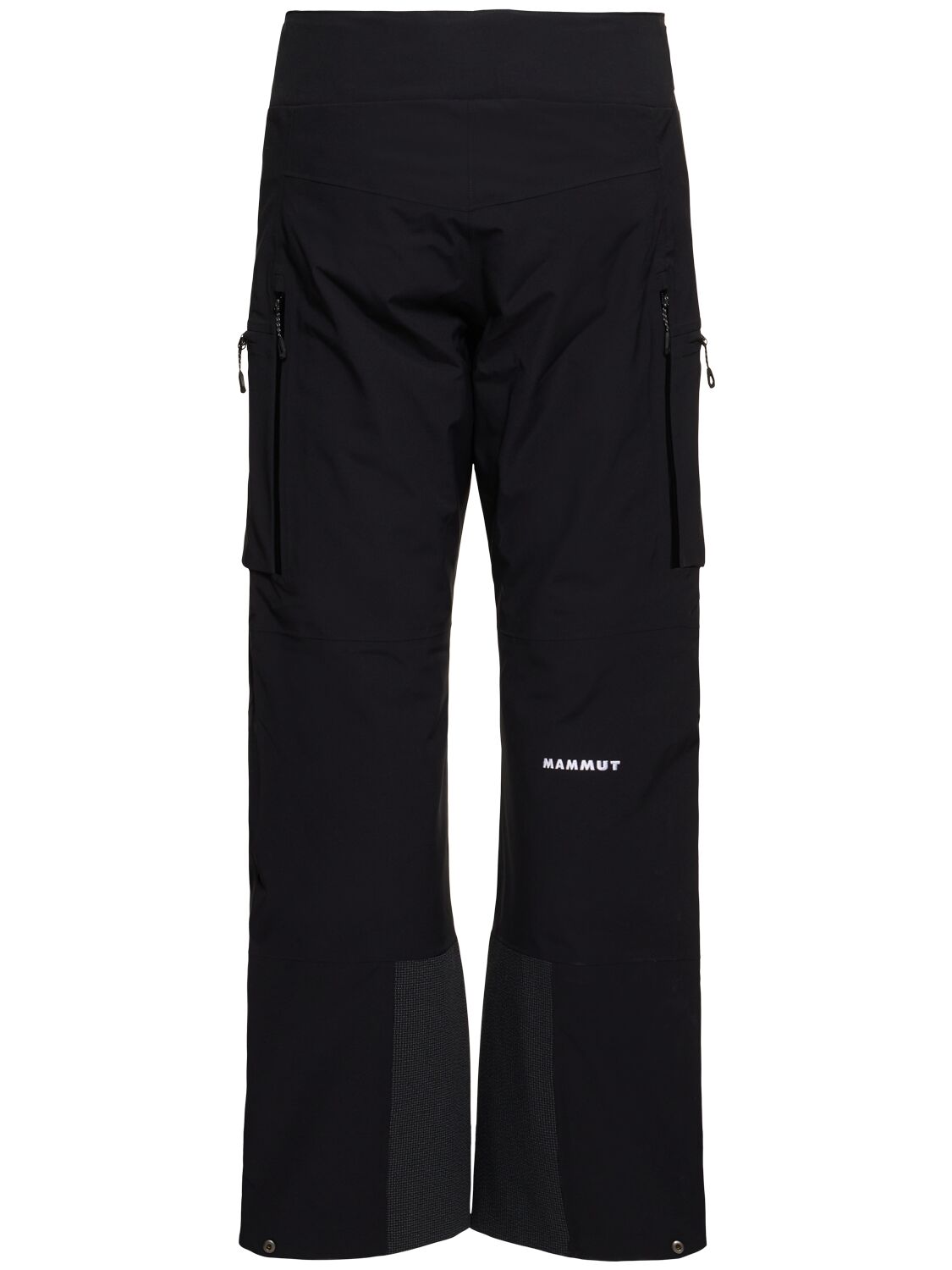 Shop Mammut Stoney Hs Thermo All Mountain Pants In Black