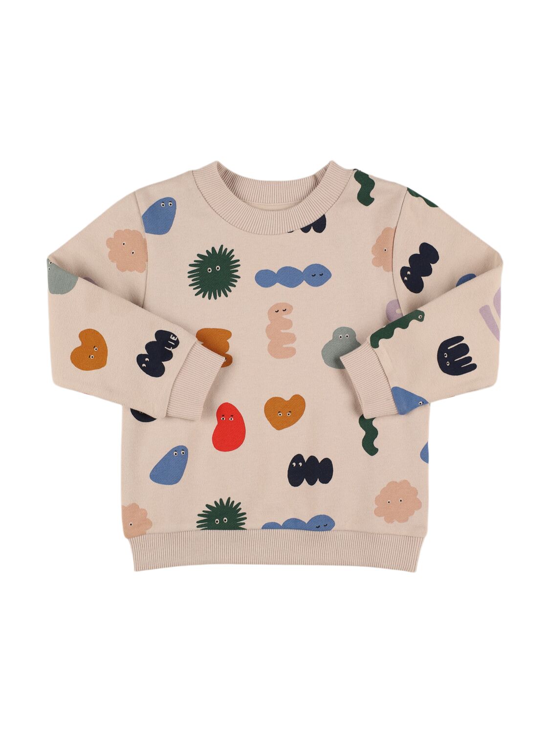 Liewood Printed Organic Cotton Sweatshirt In Multi