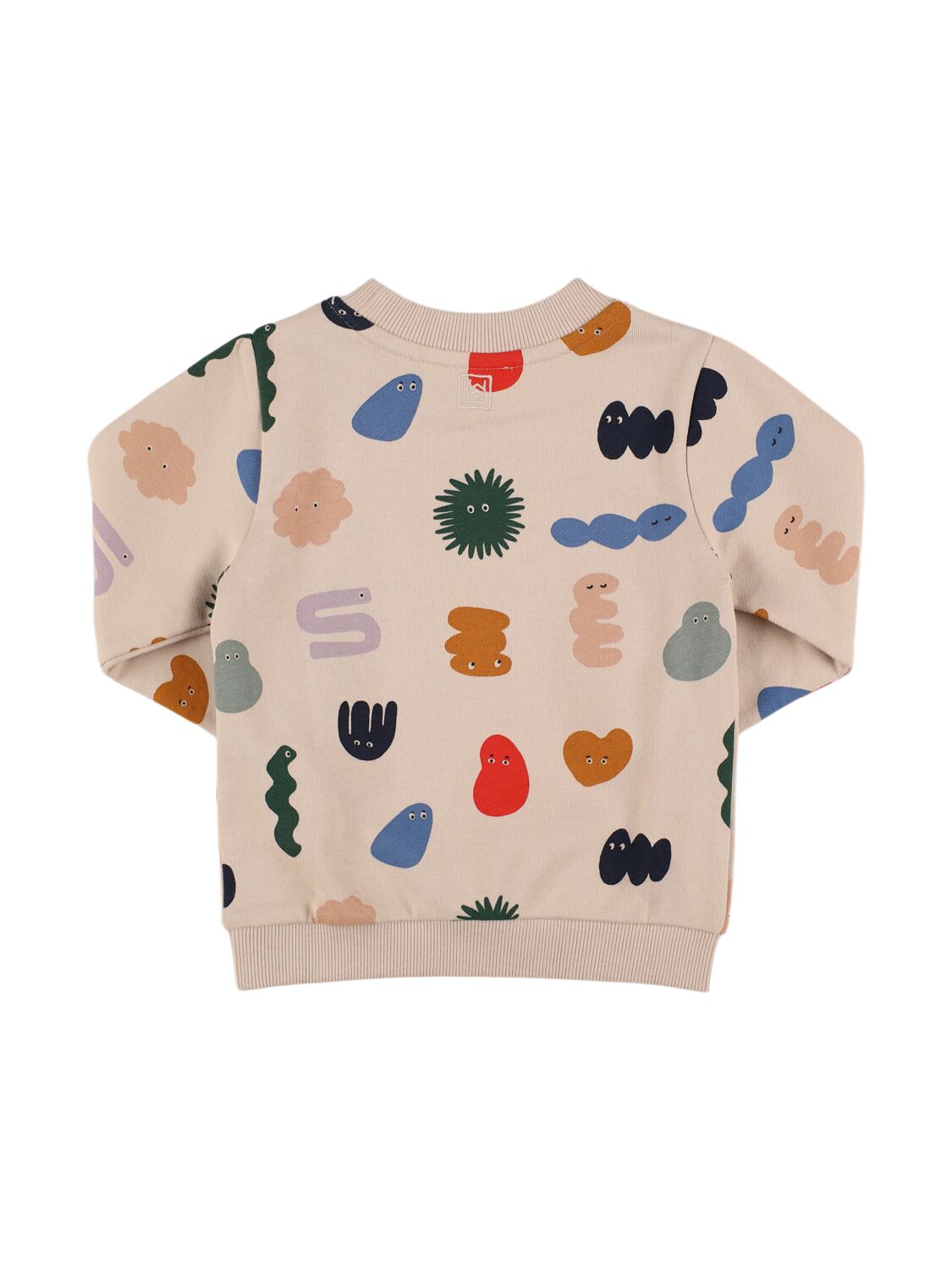 Shop Liewood Printed Organic Cotton Sweatshirt In Multicolor