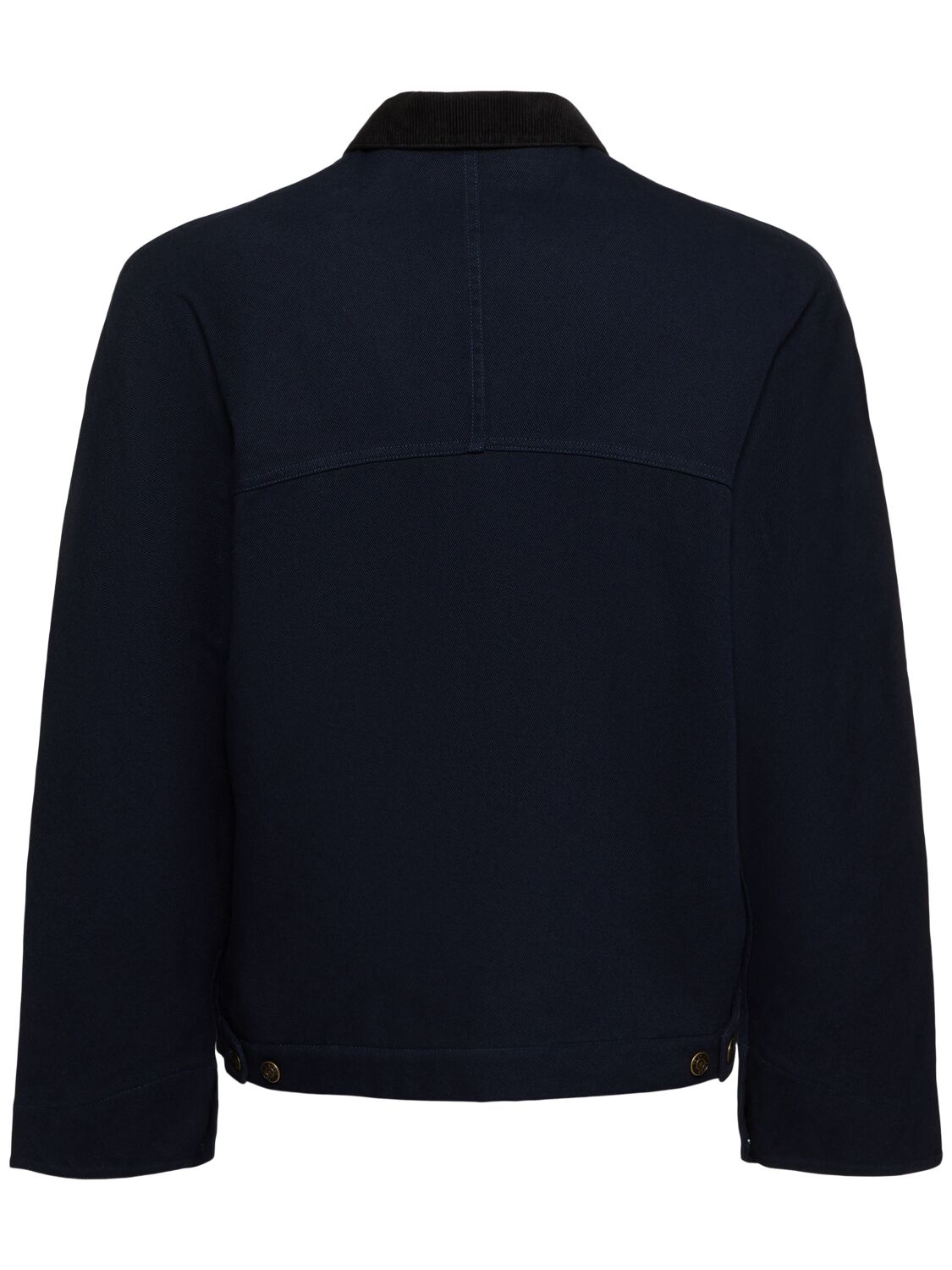 Shop After Pray Hunt Washed Work Jacket In Navy