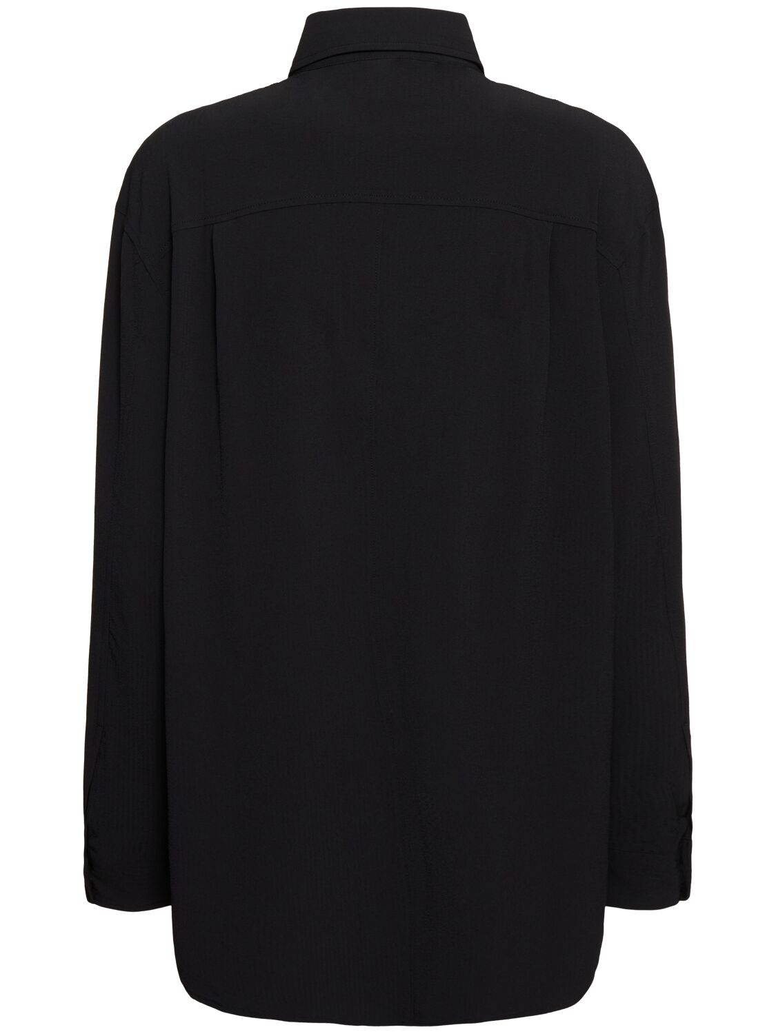 Shop Alo Yoga Dreamscape Button Down Long Sleeve Shirt In Black