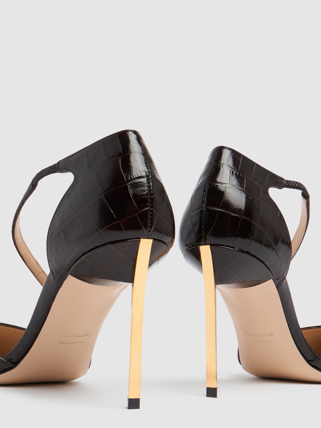 Tom Ford Newton-pump Newton Pumps In Espresso