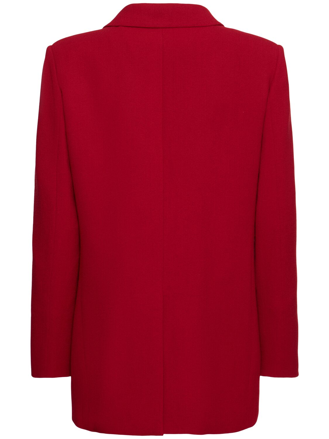 Shop Blazé Milano Cool & Easy Everyday Wool Blazer In Red