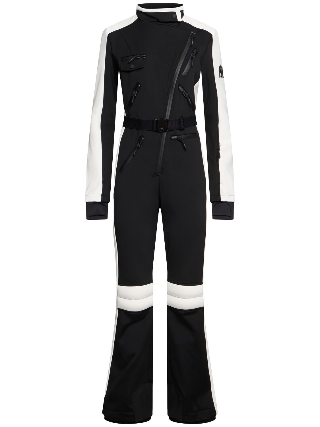 Mackage Miakim Ski Suit In Black/white