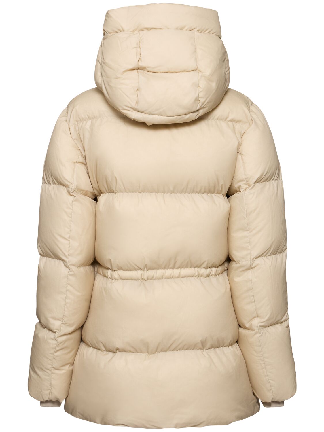 Shop Mackage Freya Hooded Light Down Jacket In Trench