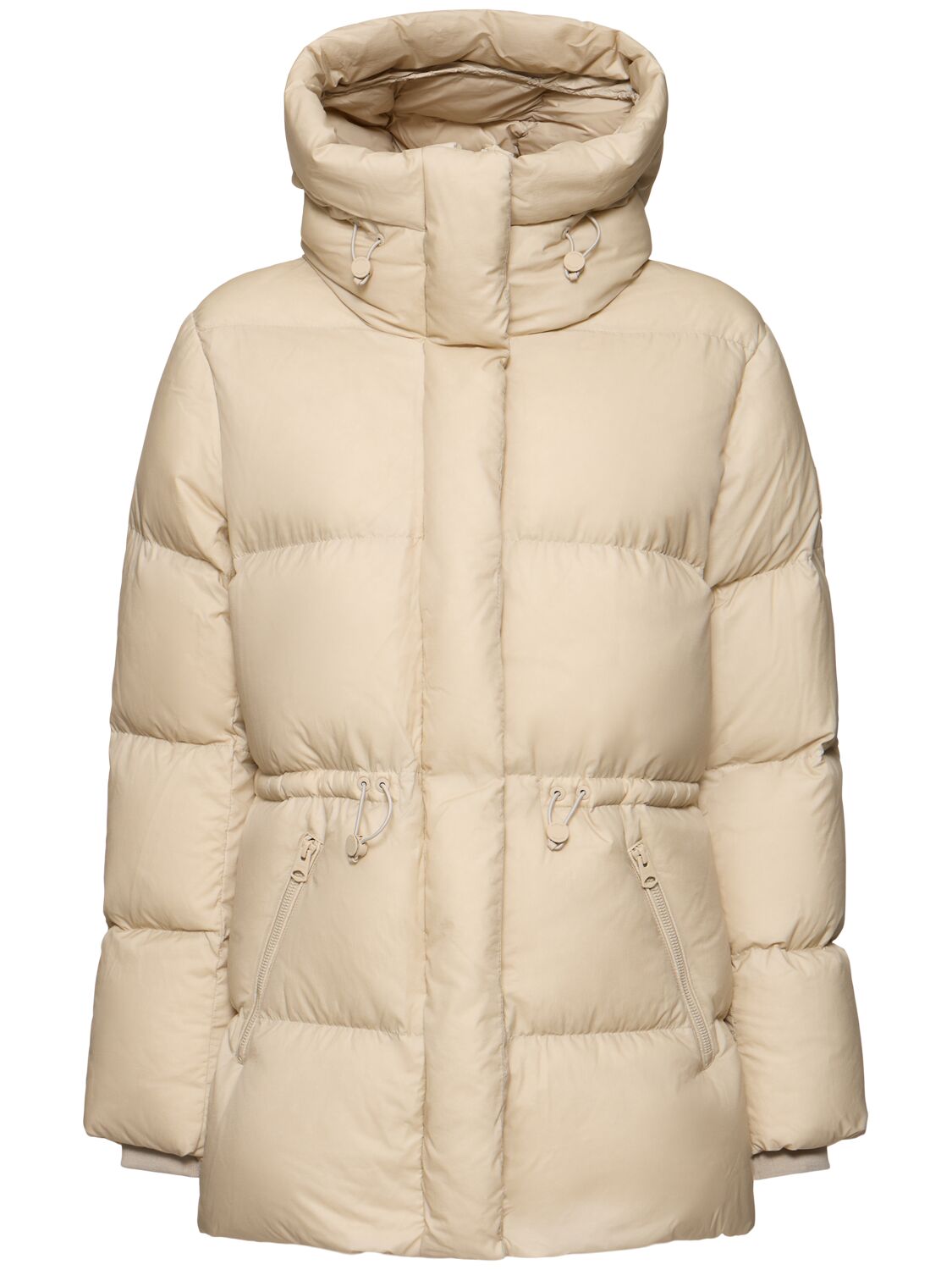 Shop Mackage Freya Hooded Light Down Jacket In Trench