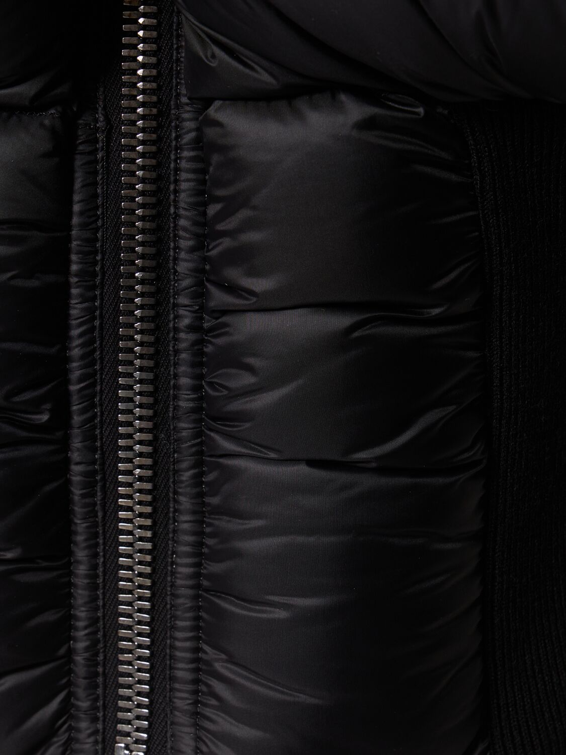 RICK OWENS HORUS SHORT SLEEVE TECH DOWN JACKET 