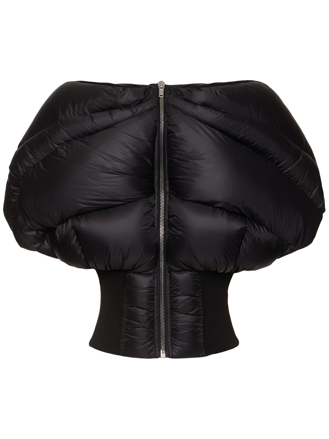 RICK OWENS HORUS SHORT SLEEVE TECH DOWN JACKET 