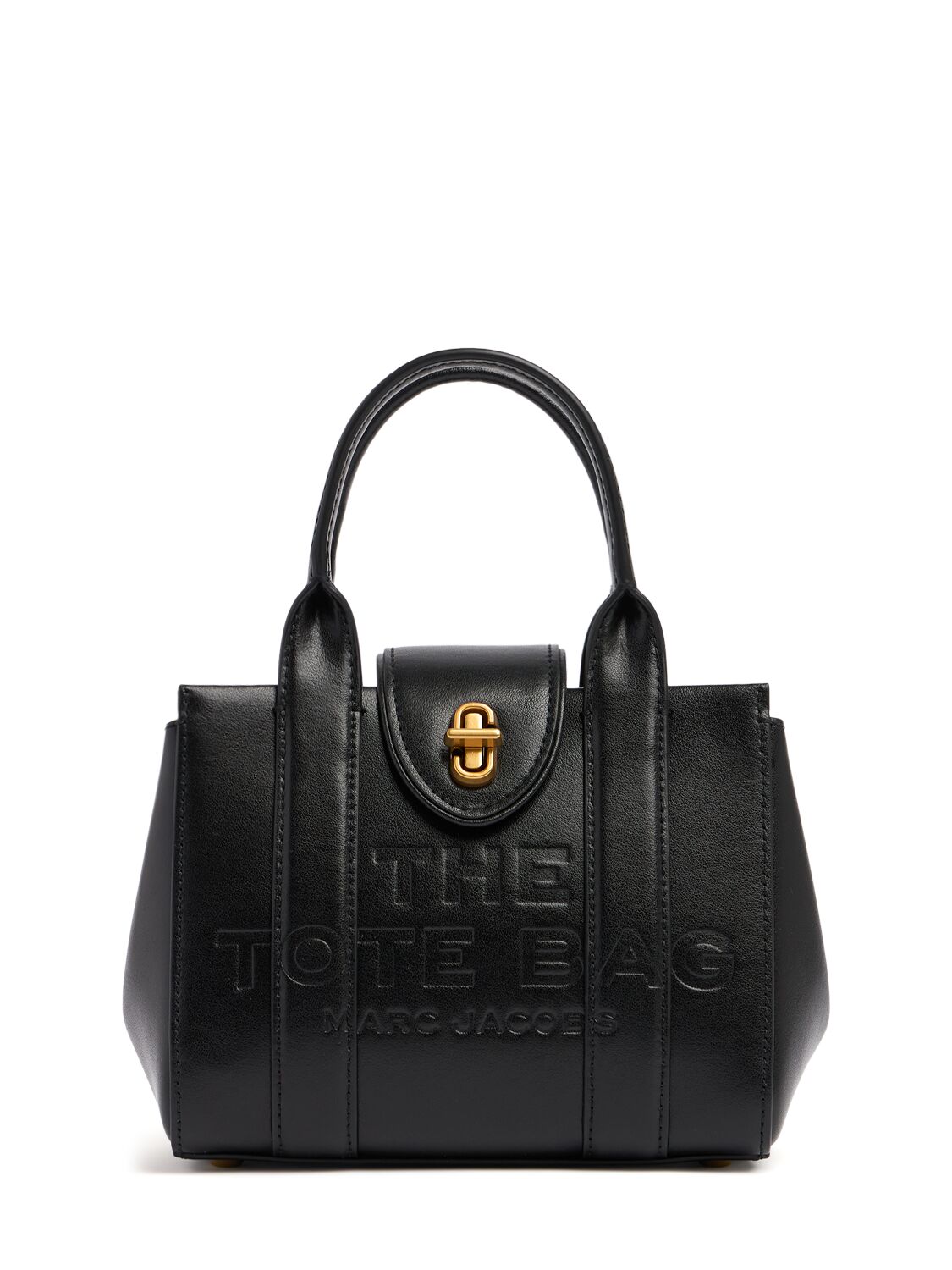 Borsa The Mini Turnlock Tote In Pelle