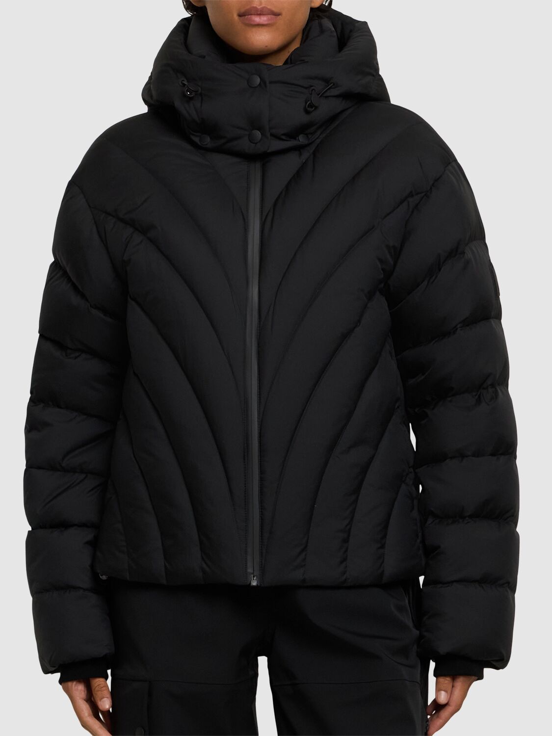 Shop Mackage Hope Down Jacket In Black