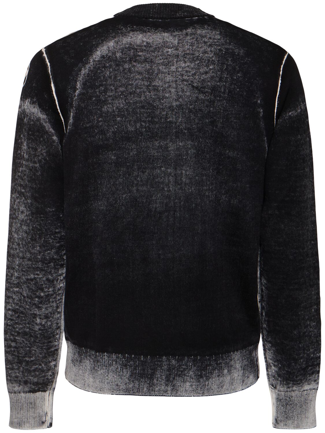 Shop Diesel K-larence-b Crewneck Knit Sweater In Black