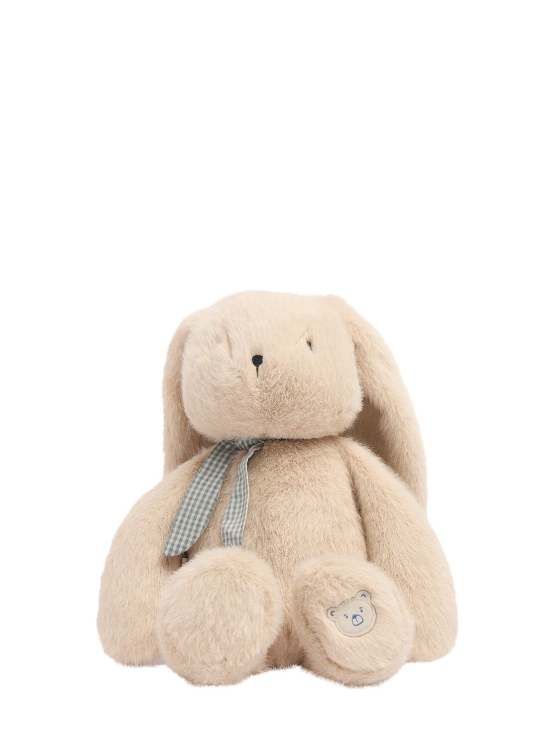 Liewood Recycled Poly Plush Bunny Toy In Neutral