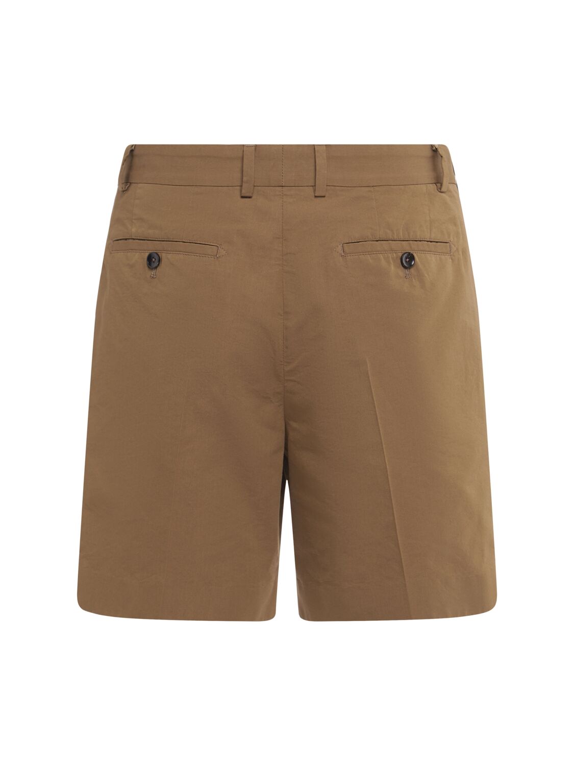 Tom Ford Tailored Shorts With Back Slit Pockets In Chestnut
