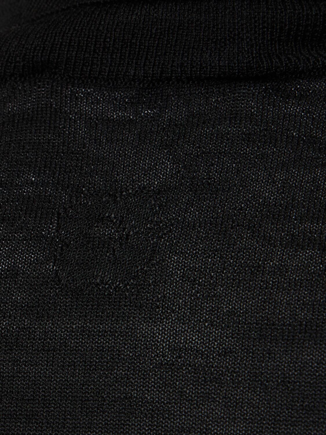 Shop Lardini Wool Turtleneck Sweater In Black