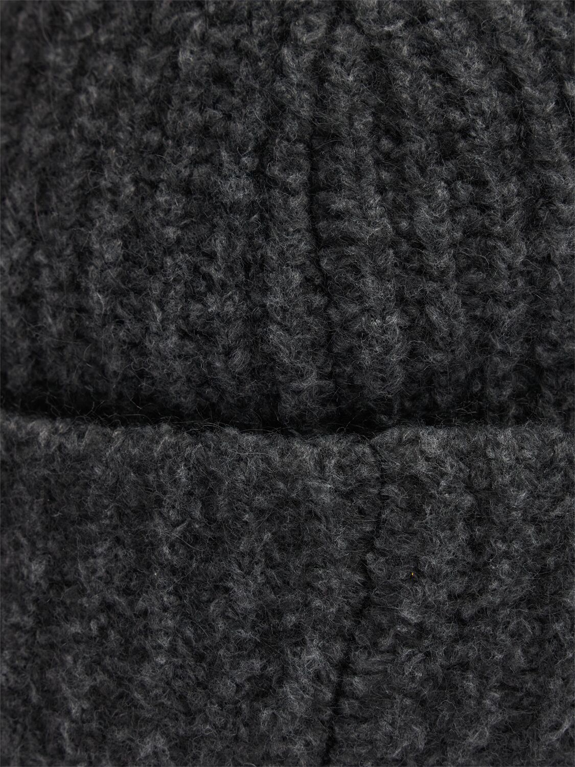 Shop Sunflower Alpaca & Wool Beanie In Anthracite