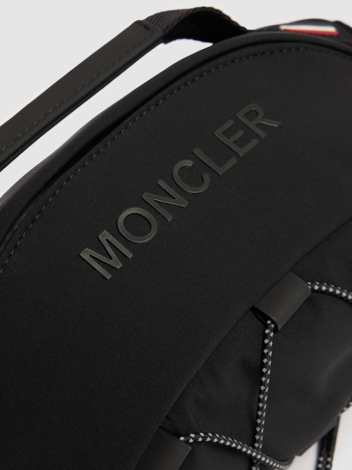 Shop Moncler Day-namic 2l Stretch Nylon Belt Bag In Black