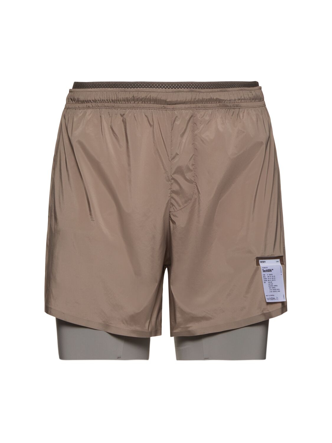 Satisfy Techsilk 8'' Shorts In Falcon Brown