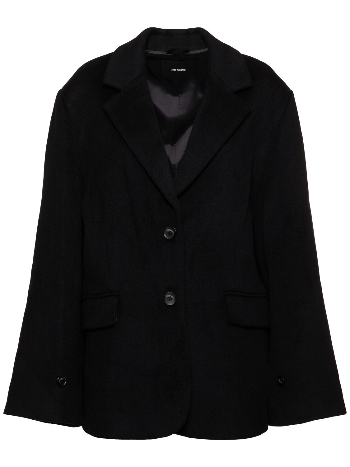 Axel Arigato Sai Wool Blend Blazer In Black