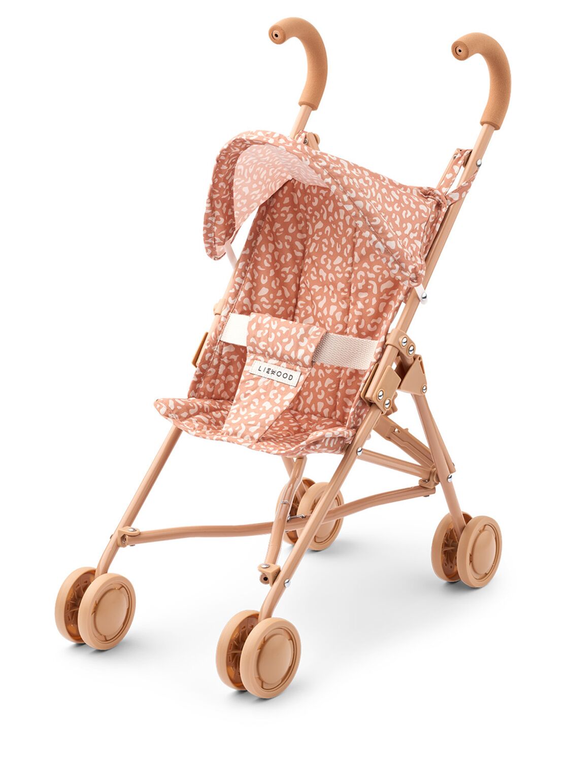 Liewood Babies' Elsie Printed Doll Stroller In Pink