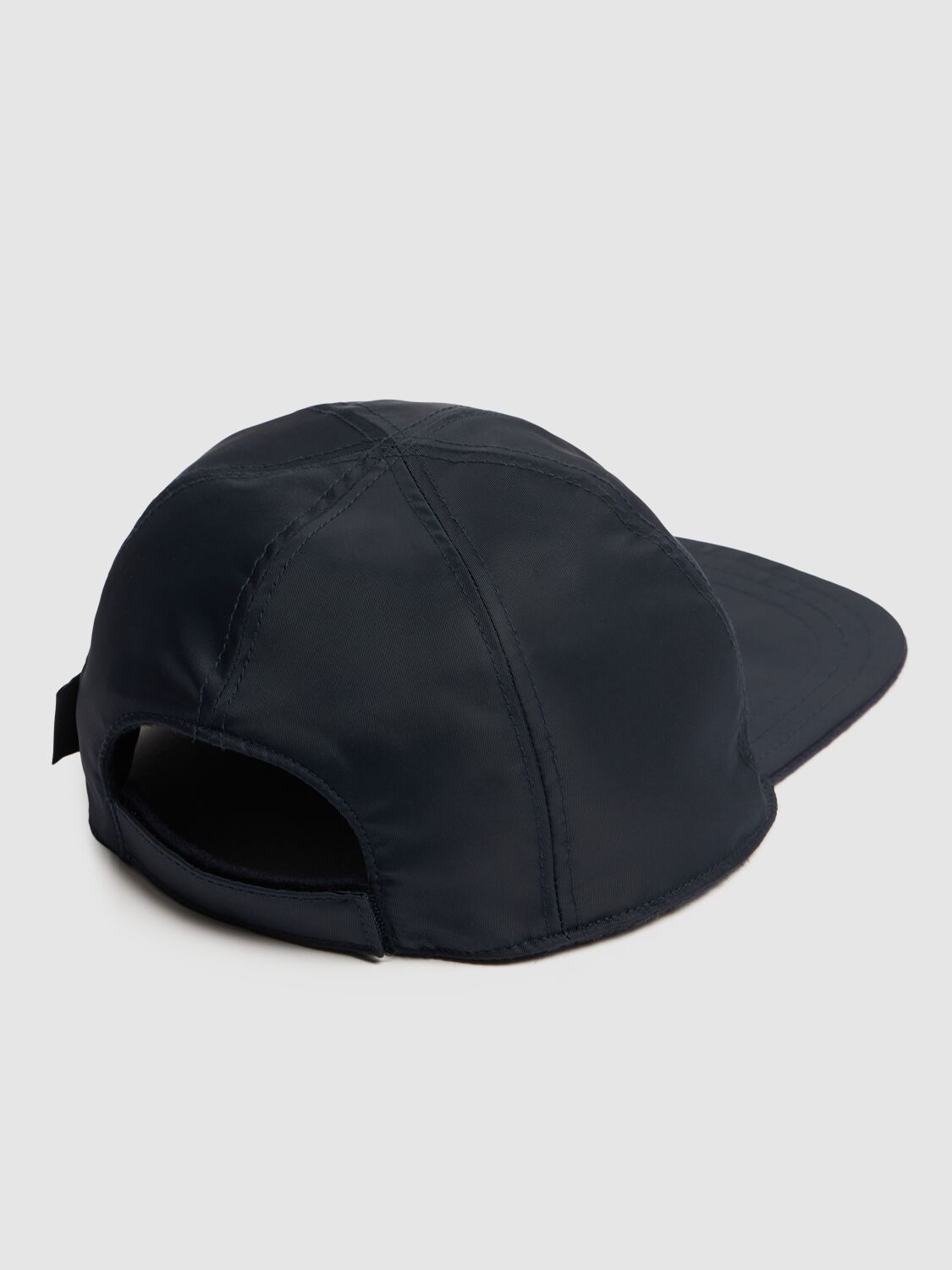 Shop Borsalino Lucio Reversible Baseball Hat In Navy