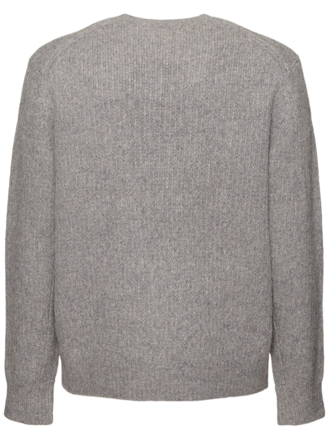 Shop Sunflower Yak Wool Blend Sweater In Heather Grey