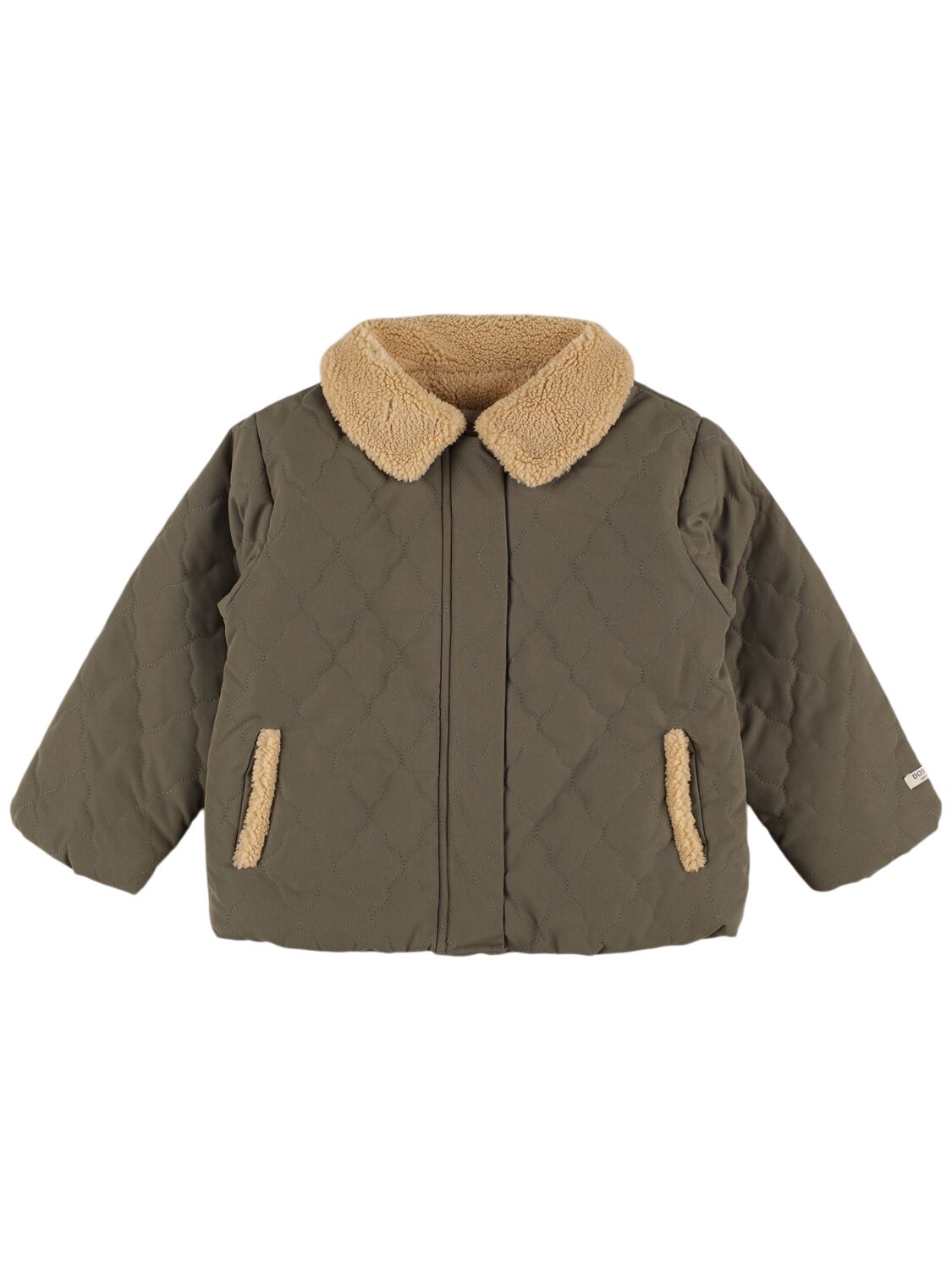 Donsje Cotton Puffer Jacket In Gray