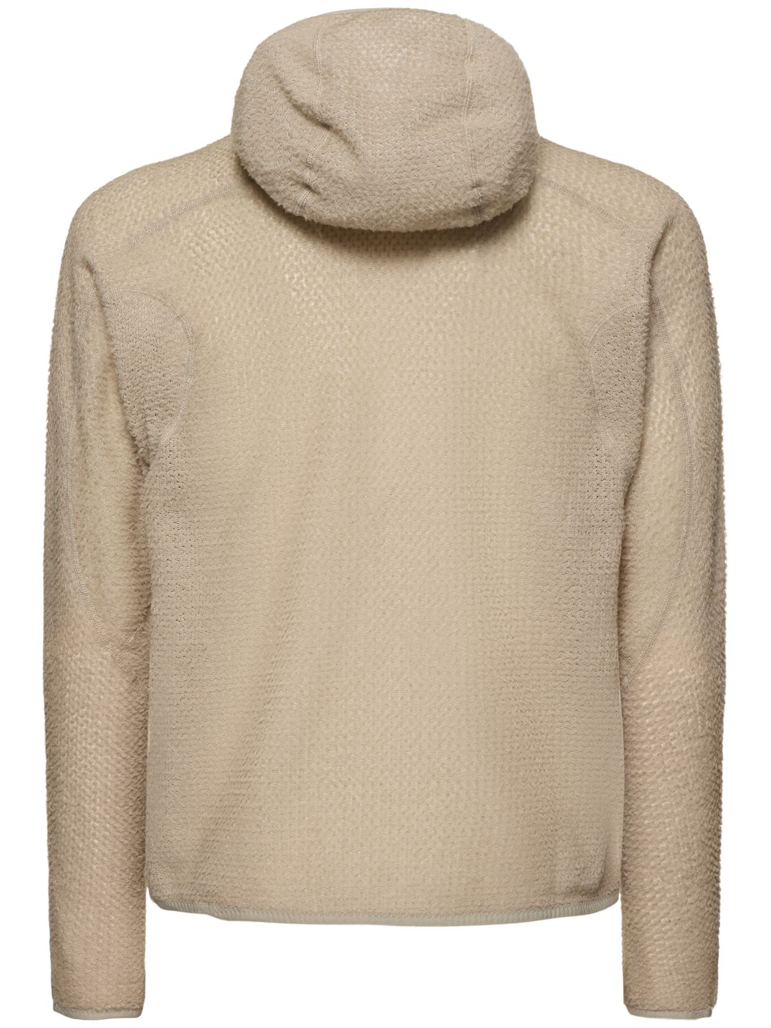 Shop Satisfy Ghostfleece Ad Light Hoodie In Beige