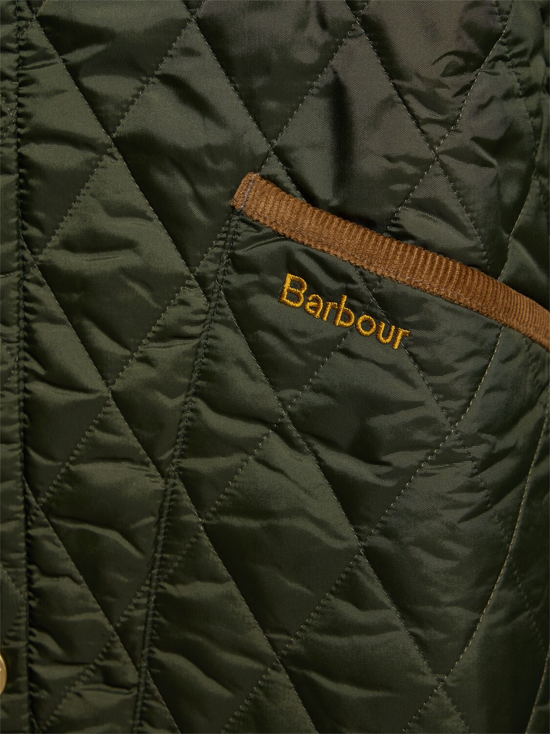 Shop Barbour 30th Anniversary Long Liddesdale Jacket In Olive Green