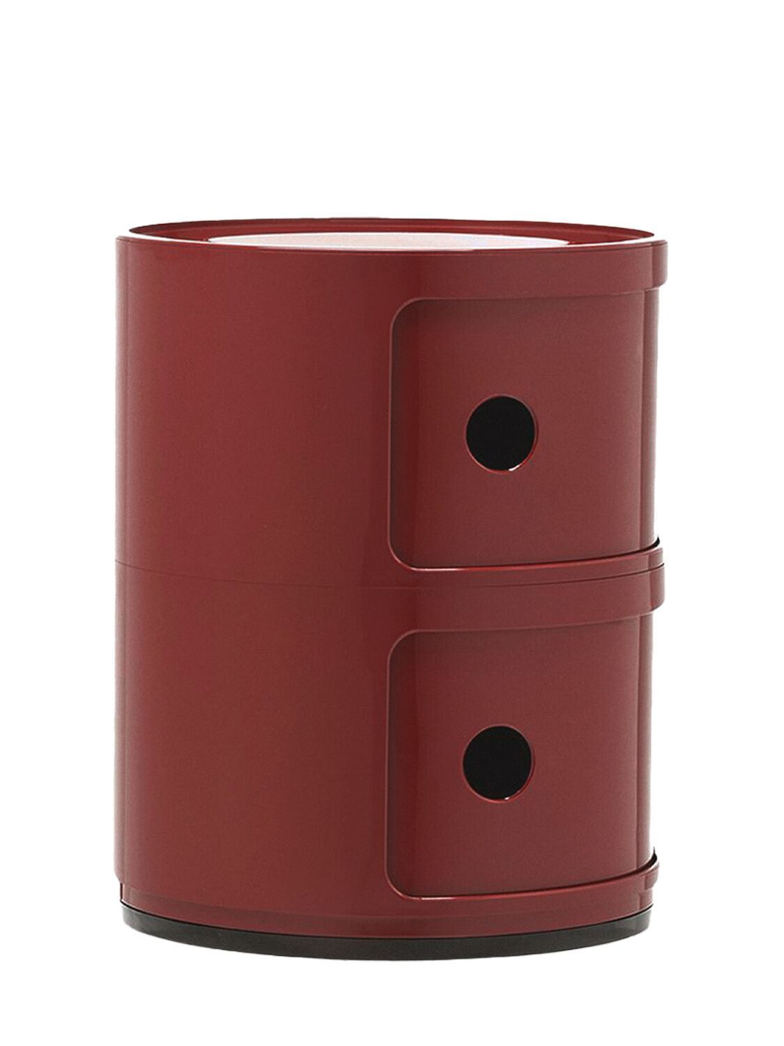 Shop Kartell Componibili Container In Burgundy