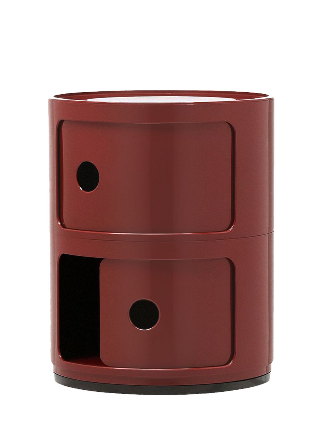 Shop Kartell Componibili Container In Burgundy