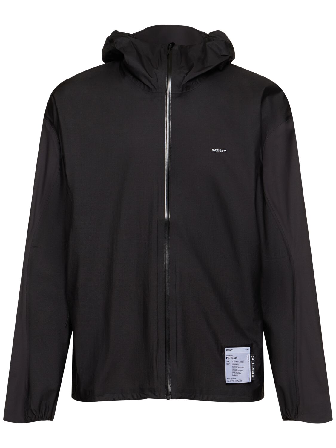 Satisfy Pertex 3l Rain Fly Jacket In Black