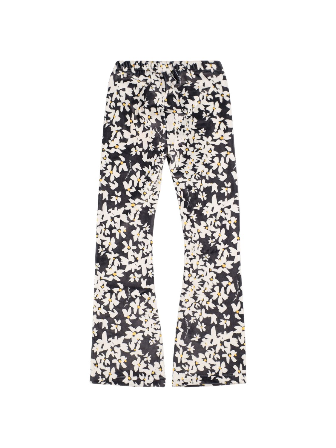 Shop Maison Mangostan Printed Cotton Leggings In Multicolor