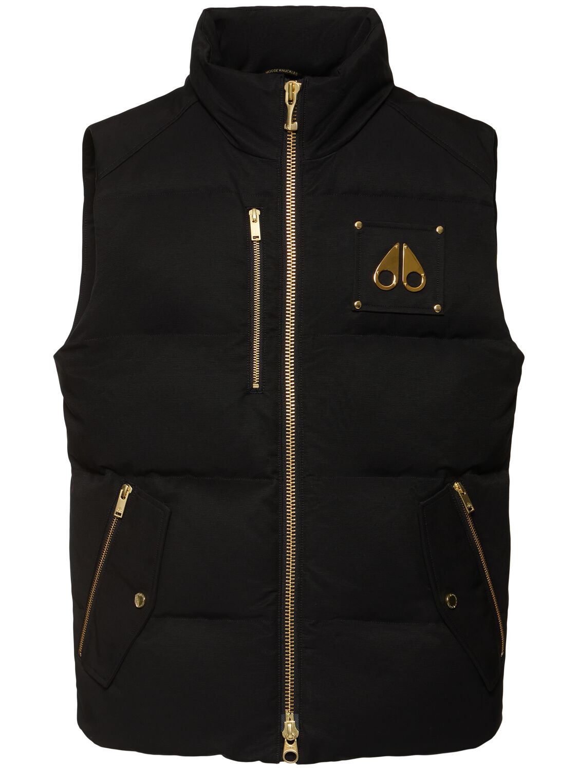 Shop Moose Knuckles Westmount Down Vest In Black