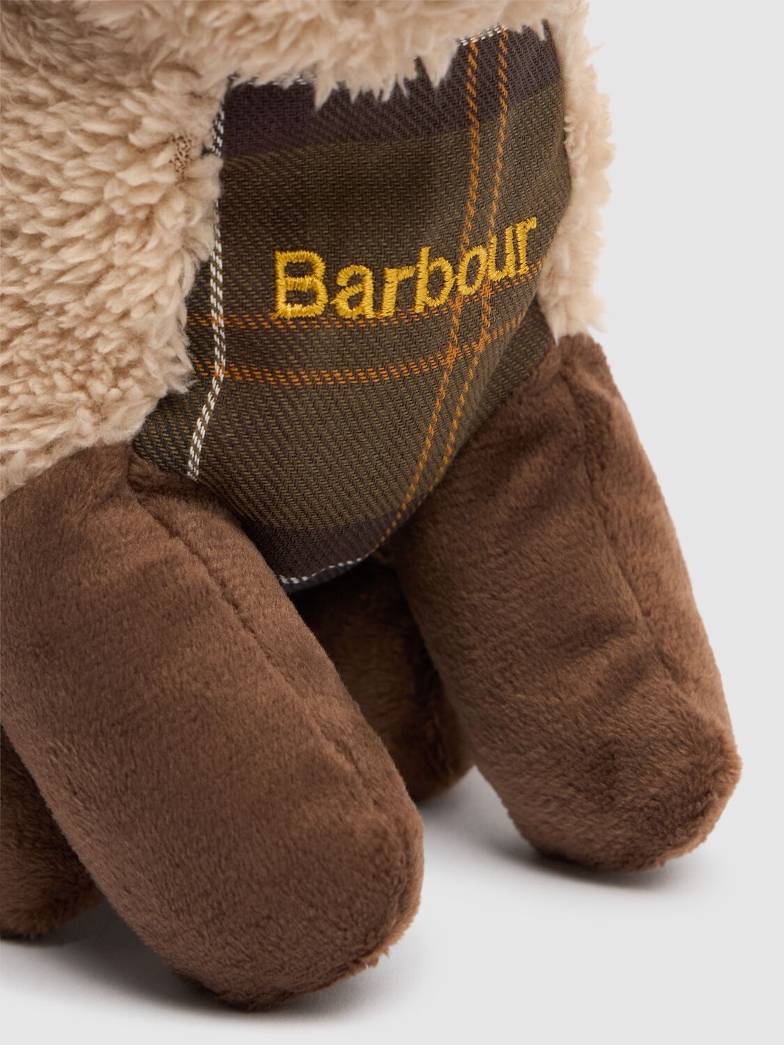 Shop Barbour Rabbit Cotton Pet Toy In Beige