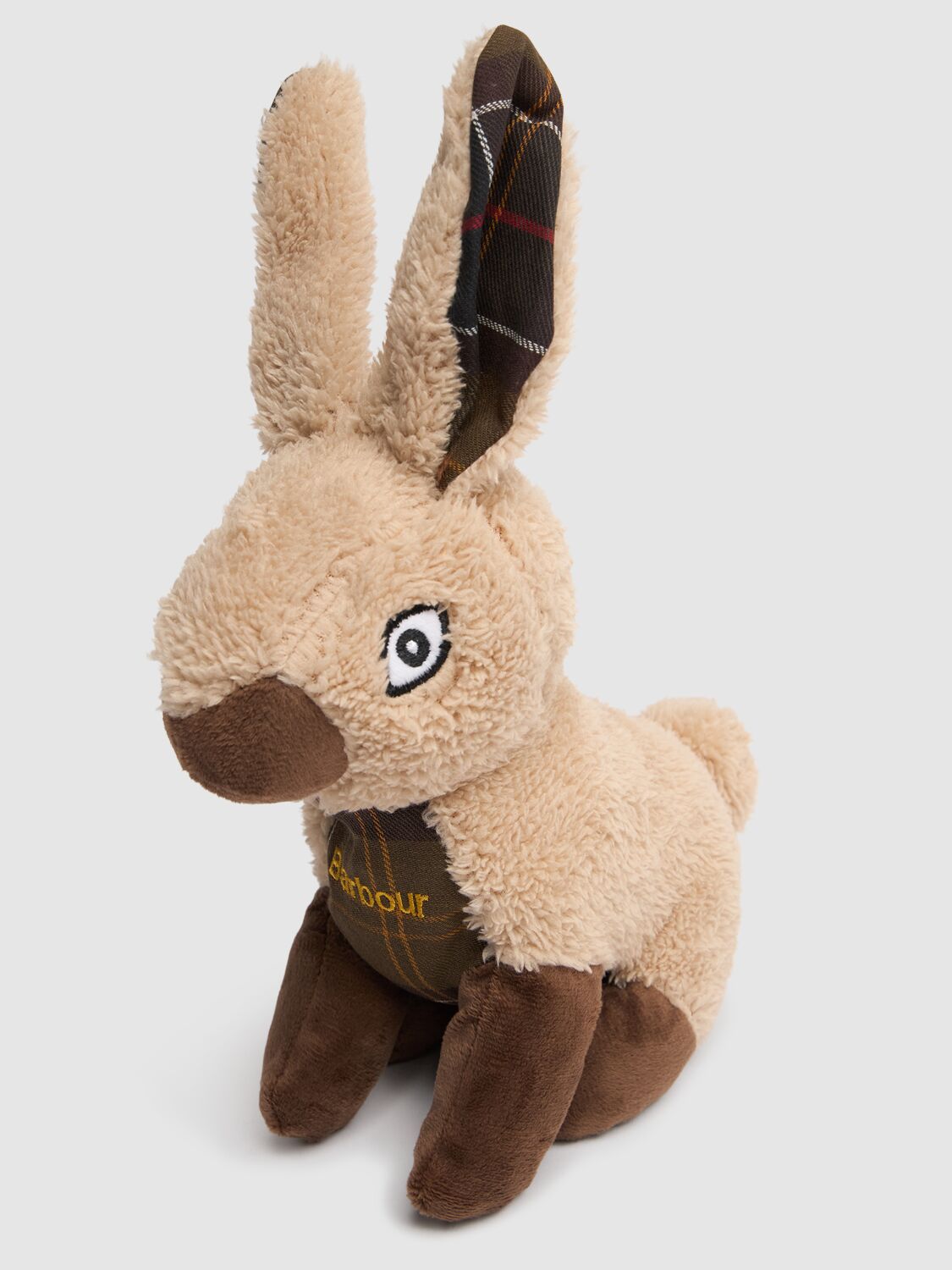 Shop Barbour Rabbit Cotton Pet Toy In Beige