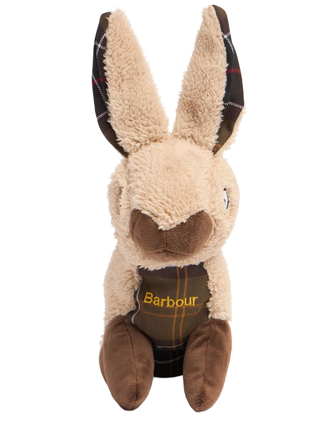 Barbour Rabbit Cotton Pet Toy In Brown