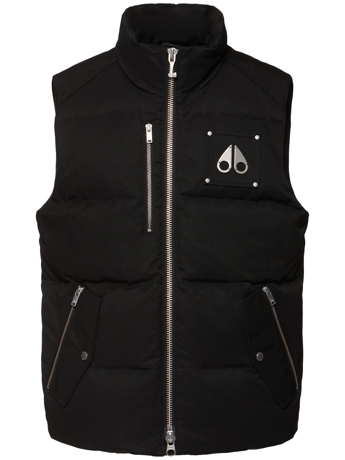 Shop Moose Knuckles Westmount Vest In Black