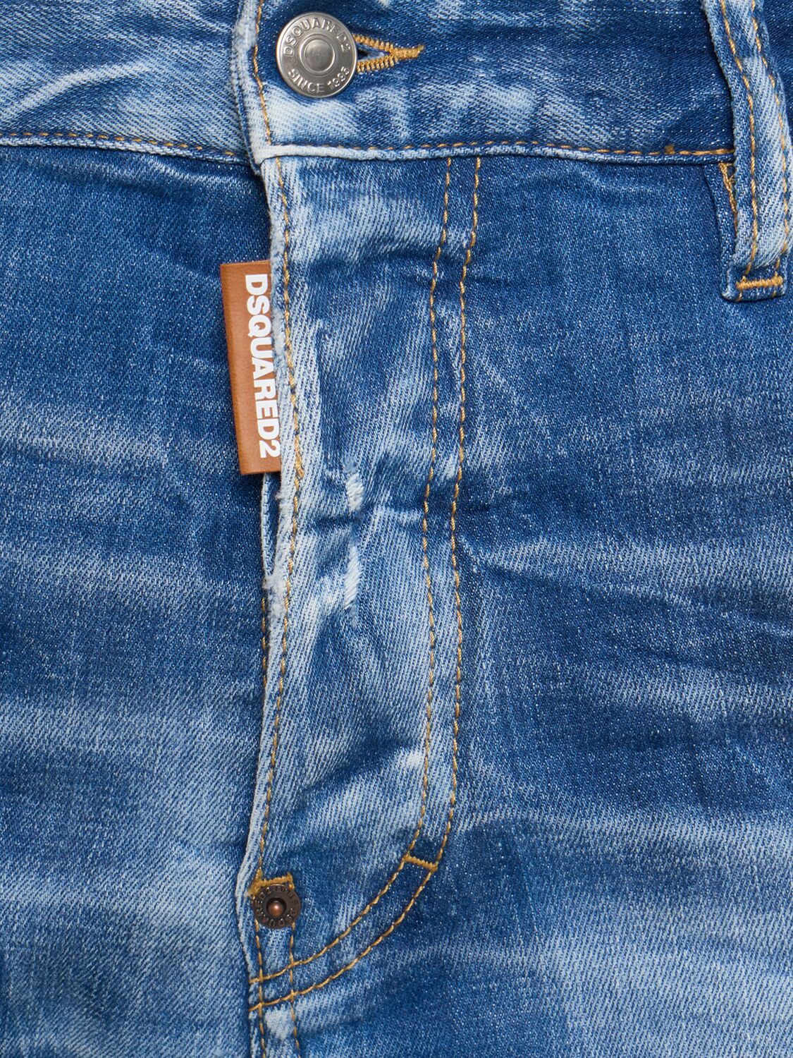 Shop Dsquared2 Cool Guy Fit Jeans In Navy