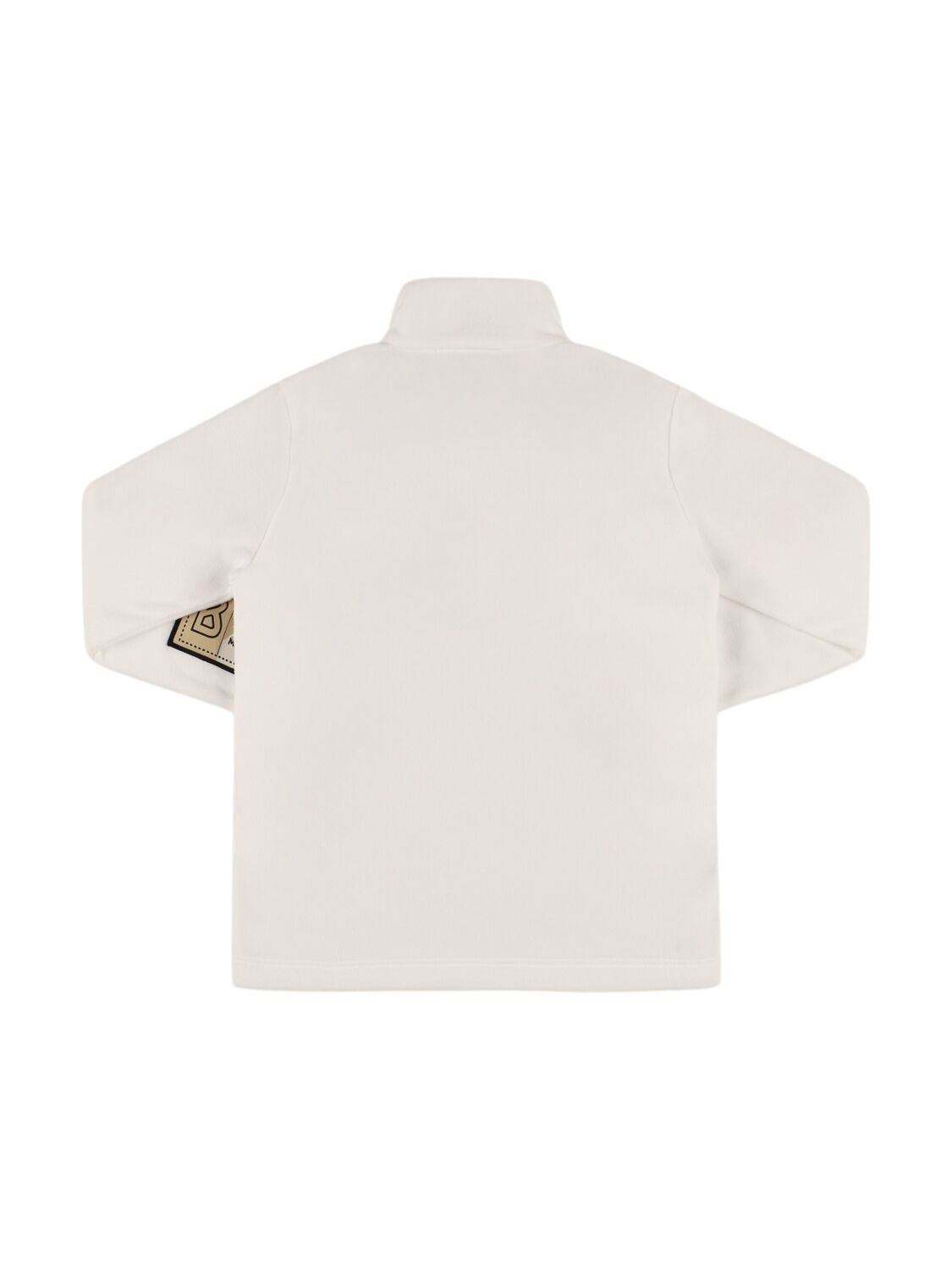 Shop Bogner Dani Poly Zip-up Sweatshirt In White