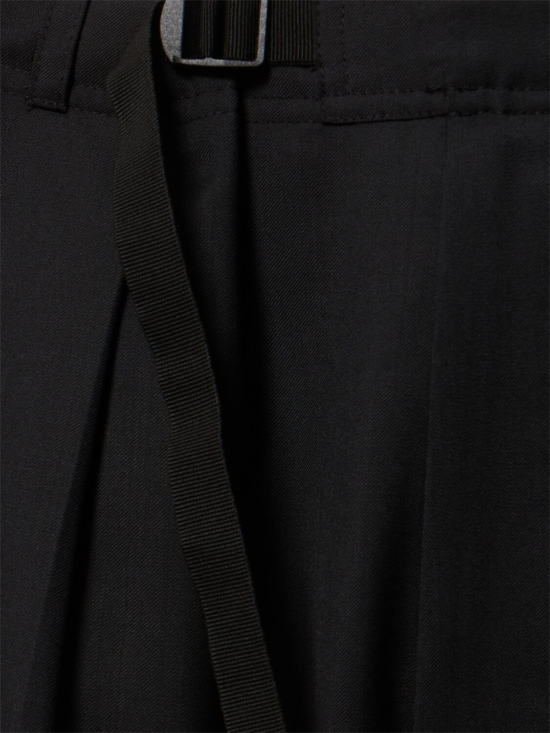 Shop Seven Gauge Tropical Wool Pants In Black