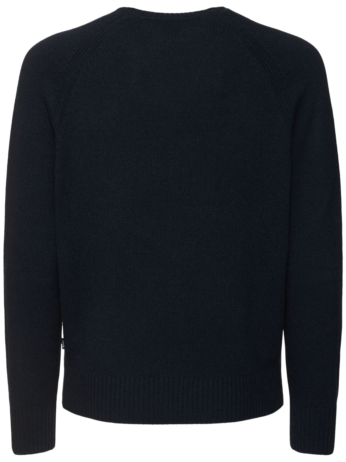 Hugo Boss Emalvo Cashmere Crewneck Sweater In Black